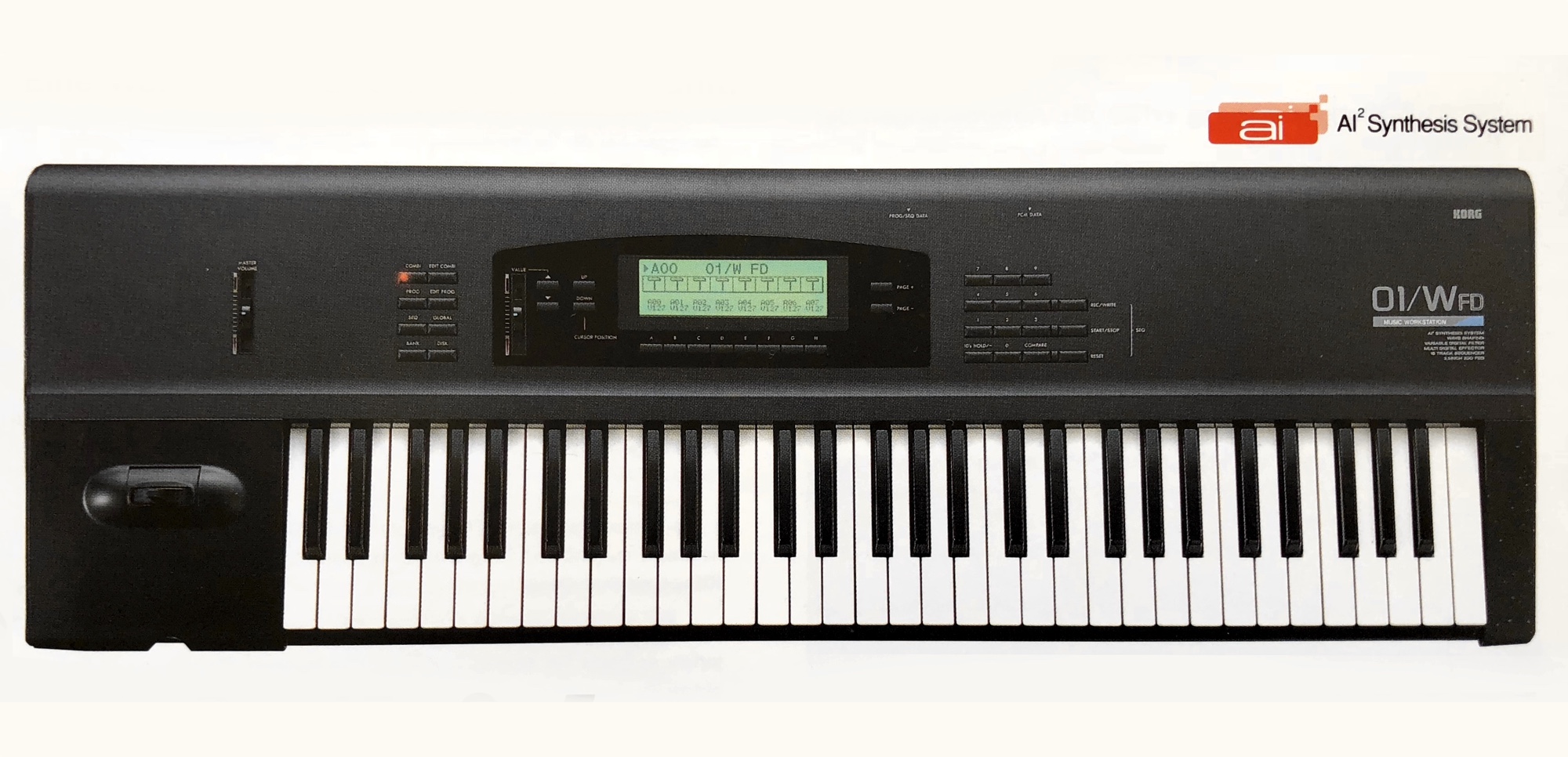 Korg 01/W synthesizer